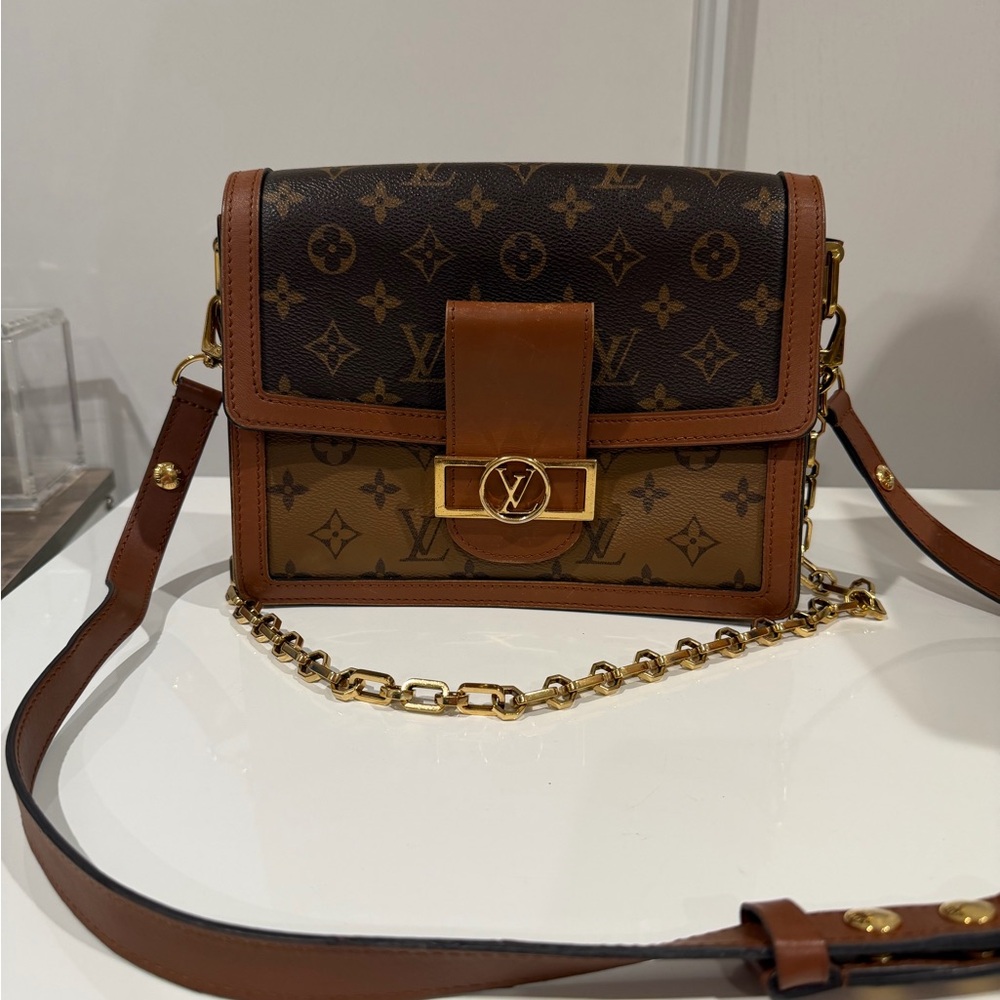 Louis Vuitton Dauphine MM Crossbody Bag
